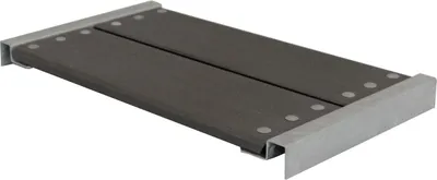 Produktbild von Plus Bank 60x36cm grau 60 x 36 cm