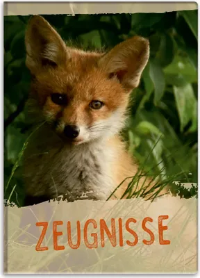Produktbild von itenga Zeugnismappe Motiv FUCHS DIN A4