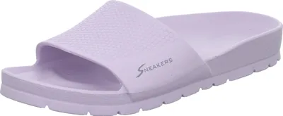 Produktbild von Sneakers Damen-Badepantolette Lavendel-Lila, Farbe:rot, EU Größe:42