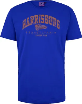 Produktbild von Übergrößen T-Shirt Harrisburg Orange AHORN SPORTSWEAR Royalblau 3XL
