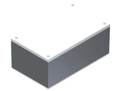 Obrázek produktu pro Kryt krytu - šedý - 160 X 96 X 66,9 mm