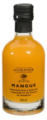 Productafbeelding van A L'OLIVIER Azijn met mangovlees, 200 ml