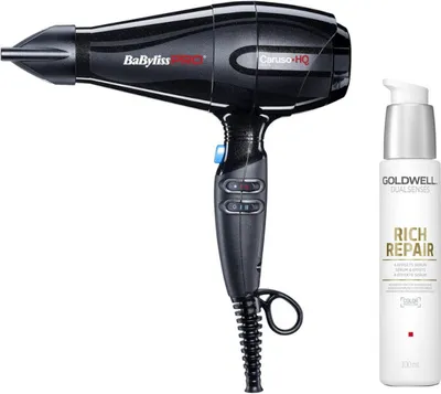 Obrázek produktu pro BaByliss PRO Caruso HQ 2400W BAB6970IE + Goldwell DS RR 6 Effects Serum 100ml