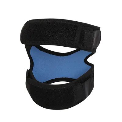 Produktbild von Kniebandage, Übergröße, verstellbarer Neopren-Stabilisator für Meniskus-Tränen, Arthritis, Sehnenscheidenentzündung, Schmerzlinderung, Erholung, Laufen, Männer und Frauen,Schwarz
