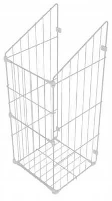 Produktbild von Wiexpol Ausziehbarer Wäschekorb für 30cm Schrank Weiß