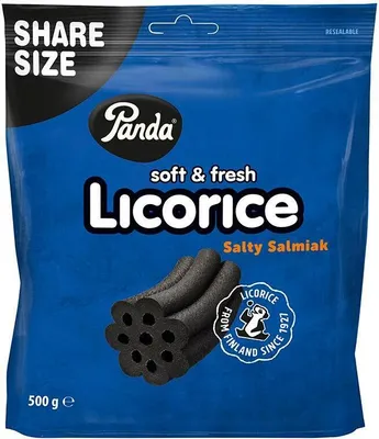 Produktbild von Panda Licorice Salty Salmiak soft & fresh 500g