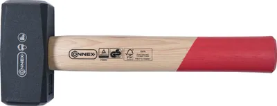 Produktbild von CONNEX Fäustel 1250g mit geschweiftem Eschenholzstiel, COX621250