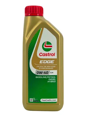Produktbild von Castrol EDGE 0W-40 Titanium A3/B4, 1 l, 0W-40, Auto, Gold, A3/B4, MB-Approval 229.3/ 229.5 VW 502 00 / 505 00
