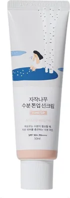 Produktbild von Round Lab Birch Moisture Tone-Up Sonnenschutz 50ml
