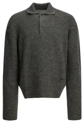 Produktbild von Ami Paris Herren Pullover Grau Alpaka