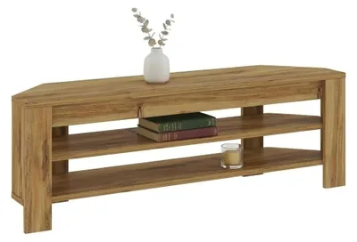 Produktbild von Venezze - TV-Möbel, 120x30x40h cm, Braun Eiche, 2 Regale