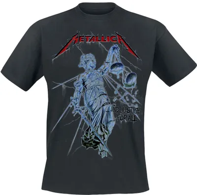Produktbild von Metallica T-Shirt Herren And Justice For All schwarz M