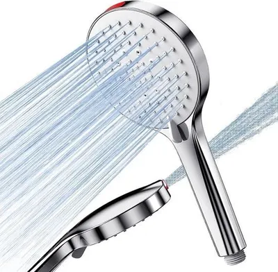Obrázok produktu pre Úsporná sprchová hlavica - vysoký tlak - 1 kus - 125 mm
