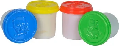 Immagine prodotto di Simba Art & Fun Softknete, Knete, Bastelknete, Knetgummi, Weichknete, 4 Farben, 106320642