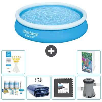Image de Bestway Fast Set, piscine ronde - 366 x 76 cm - 5 pièces, modèle S59