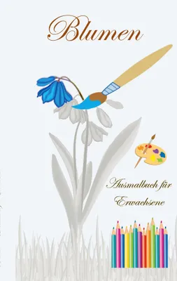 Produktbild von Blumen - Ausmalbuch für Erwachsene