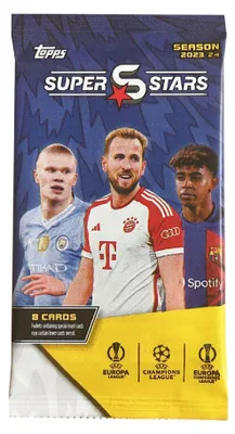 Obrázek produktu pro Topps UCL Superstars 2023/24 – 1 balíček