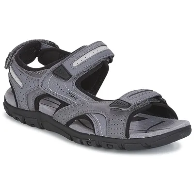 Produktbild von Geox UOMO SANDAL STRADA Herren Sandale U8224D 0BC50 C9014 Stone/LT Grey, Schuhgröße:43 EU