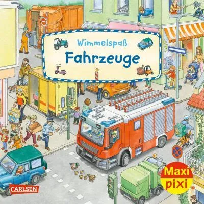 Image de Maxi Pixi 422: VE 5: Wimmelspaß Fahrzeuge (5 Exemplare)