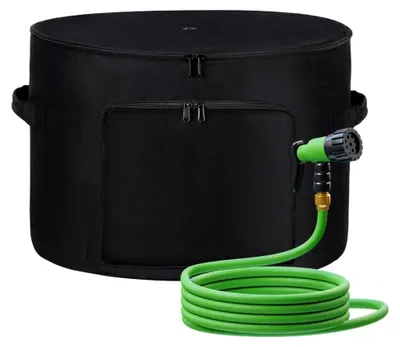 Produktbild von Gartenschlauchhalter | Gartenschlauchhalter Oxford Aufbewahrungstasche, Gartenzubehör für Außenbereich - Hof - Balkon - Wegauffahrt