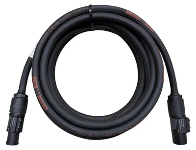 Produktbild von 5m powerCON TRUE1 Verlängerungskabel NAC3M-TRUE1-L auf NAC3F-TRUE1-L, TITANEX® H07RN-F 3G2,5