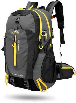 Produktbild von CarryQuest® - Rucksack 40L Nylon Rückenbelüftung Grau