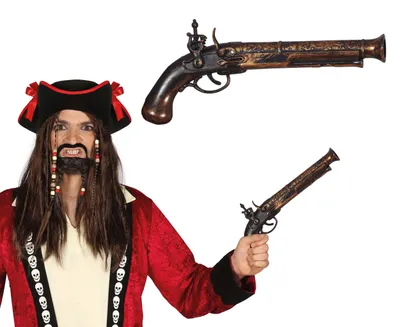 Produktbild von Piratenpistole Piratenrevolver Corsair 28cm