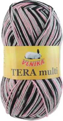 100g Strickgarn Häkelgarn TERA MULTI, Farbwahl - mehrfarbig bunt Farbverlauf