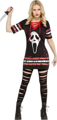 Produktbild von Scream Ghostface Kleid - Halloween Kostüm Damen Größe: S