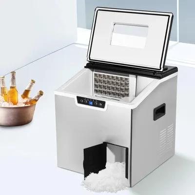 Obrázok produktu pre Stroj na výrobu ľadu - Elektrický stroj na výrobu ľadu - Výrobník ľadu - Stroj na ľad - 150-180 W
