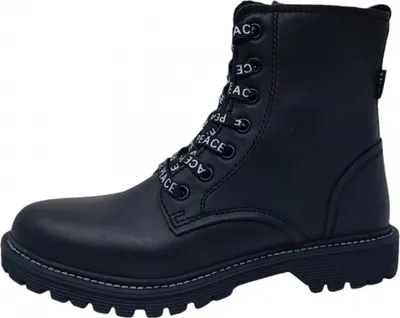 Produktbild von Vado Mich MId Zipper Schnürstiefel Schwarz