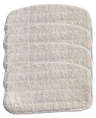 Image de Lingettes de nettoyage en microfibre, réutilisables et lavables (lot de 4)