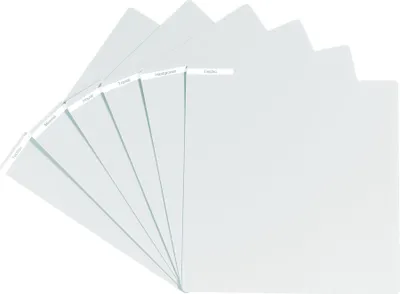 Obrázek produktu pro Glorious PVC Rozdělovač LP desek 6 White