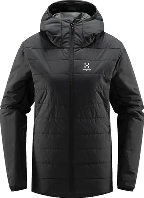 Produktbild von Haglöfs Damen Mimic Silver Hood Isolationsjacke TRUE BLACK XL