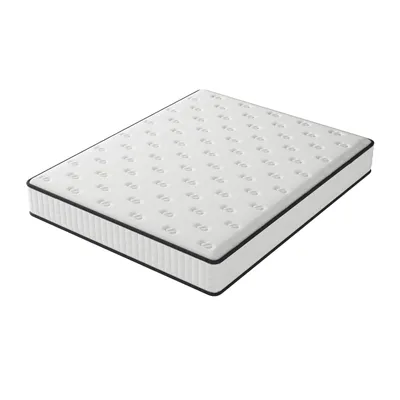 Produktbild von DEWINNER Matratze, 180 x 200 cm, Dicke 25 cm, Matratze aus Memory-Schaum, hohe Dichte, mittlere Härte, hypoallergen, isolierter Schlaf, 7 Zonen