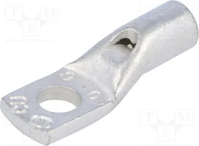 Obrázek produktu pro 1x Svorkový konektor pro opletené kabely, pro vodiče 10 mm², M6, délka: 32 mm, typ VA01-0046, balení: 10 kusů (PK106)