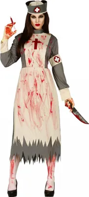 Produktbild von Blutiges Psycho Lazarettschwestern Kostüm Größe: L 42/44