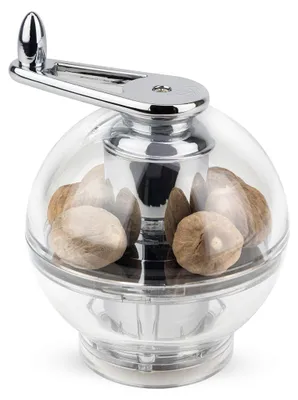 Produktbild von PEUGEOT - Muskatnussmühle Tidore 11 cm - Stahlmahlwerk - Kurbelmühle mit Platz f