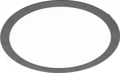 Image de Luminaire LED ORIS PLUS, downlight, 24W, noir, 3000K, 2000lm, AC220-240V, encastré, IP20, 120