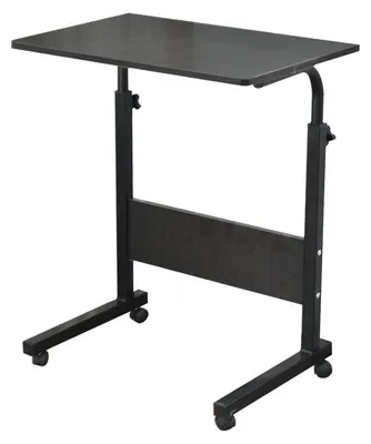 Obrázok produktu pre Stolík na notebook 80 x 40 x 71-90 cm, čierny, nastaviteľný, pre prácu