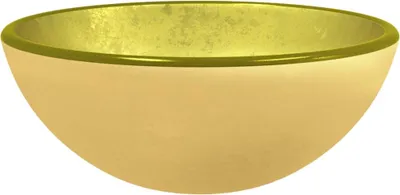 Obrázek produktu pro vidaXL Umyvadlo z tvrzeného skla 30x12 cm Golden
