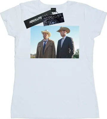 Produktbild von Supernatural - "Stetson Boys" T-Shirt für Damen BI50244 (XXL) (Weiß)