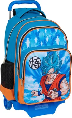 Immagine prodotto di Safta Dragon Ball 560c W/905 Zaino con rotelle Blu Blu Taglia Unica