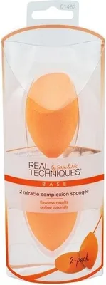 Produktbild von Real Techniques Miracle Complexion Sponges, Abgerundet, Orange, Latex, 2 Stück(e)