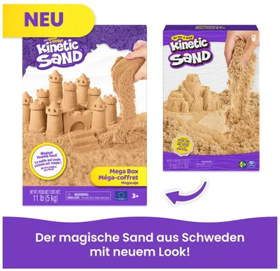 Immagine prodotto di Bouhon - Spin Master Kinetic Sand sabbia da modellare, confezione da 5 kg