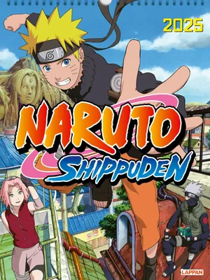 Produktbild von Naruto Shippuden Posterkalender 2025