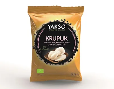 PRAŻYNKI KREWETKOWE (KRUPUK) BIO 60 g - YAKSO
