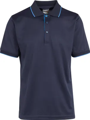 Produktbild von Regatta Professional - Poloshirt für Herren kurzärmlig RG10810 (XL) (Marineblau/Graublau)