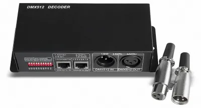 Zdjęcie produktu dla Dekoder LED DMX 512 do 4x4A 12V/24V dla LED RGB/RGBW