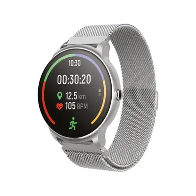 Immagine prodotto di Forever Forevive 2 Fitness Tracker Impermeabile IP67 Funzione Multi-Sport Bracciale Orologio Bluetooth Smart Watch Argento